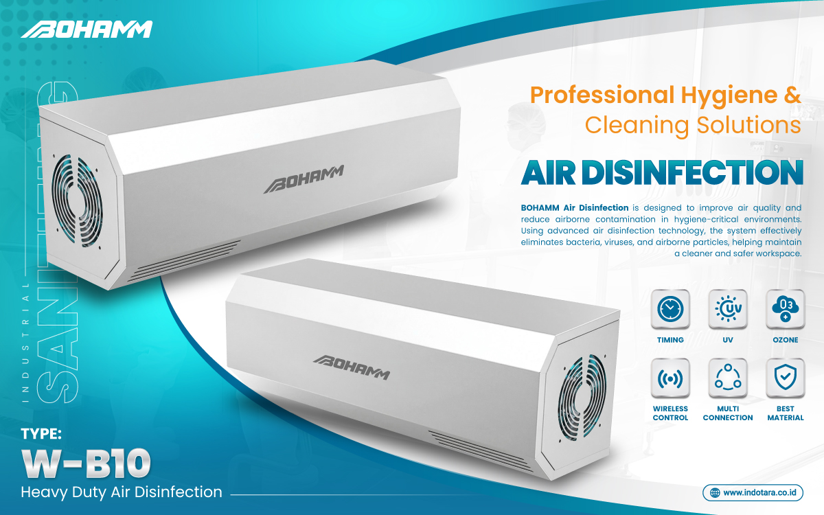 BOHAMM - Heavy Duty Industrial Personal Hygiene Station 