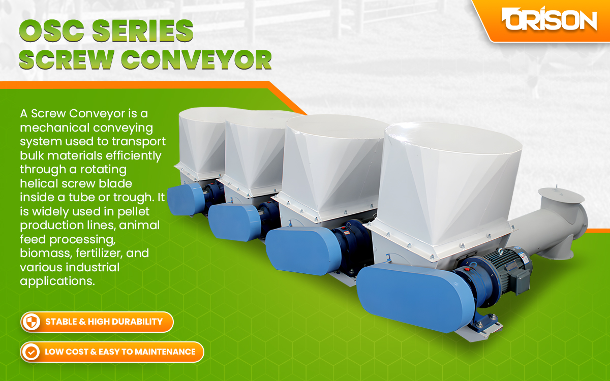 Orison Biomass feed equipment