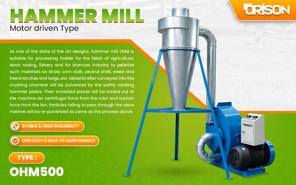 Orison Biomass feed equipment