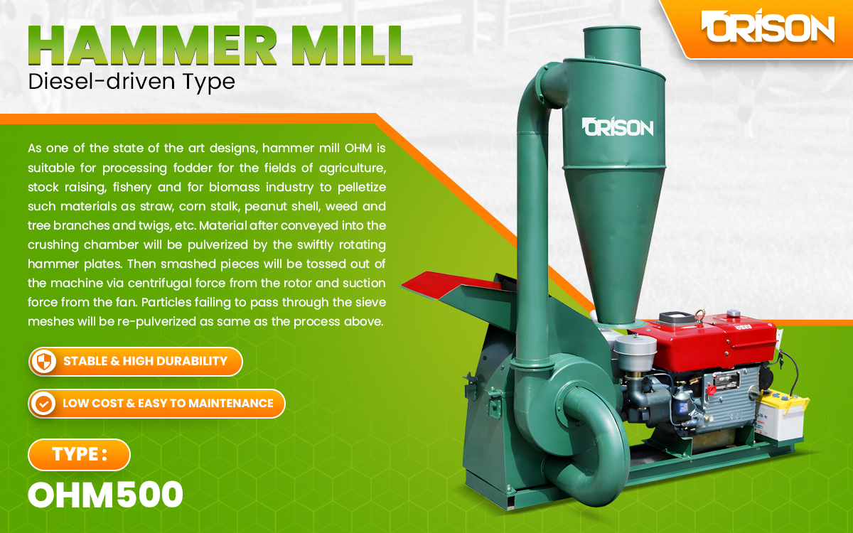 Orison Biomass feed equipment
