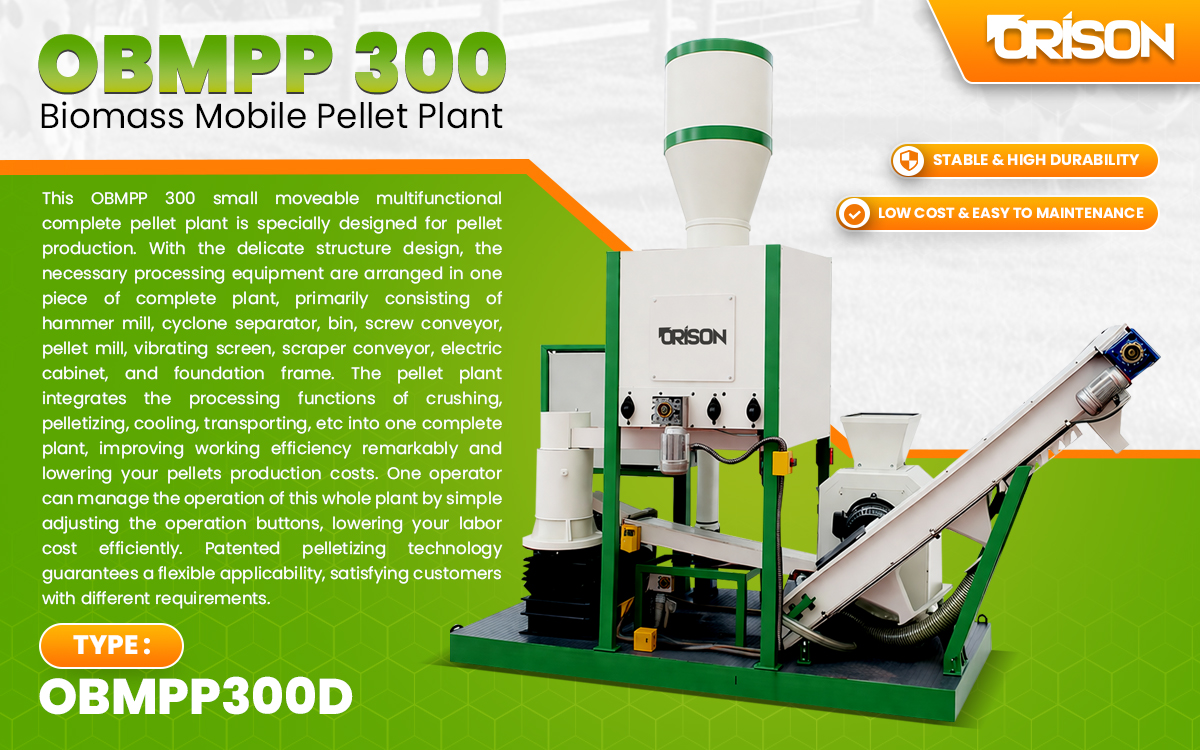 Orison Biomass feed equipment
