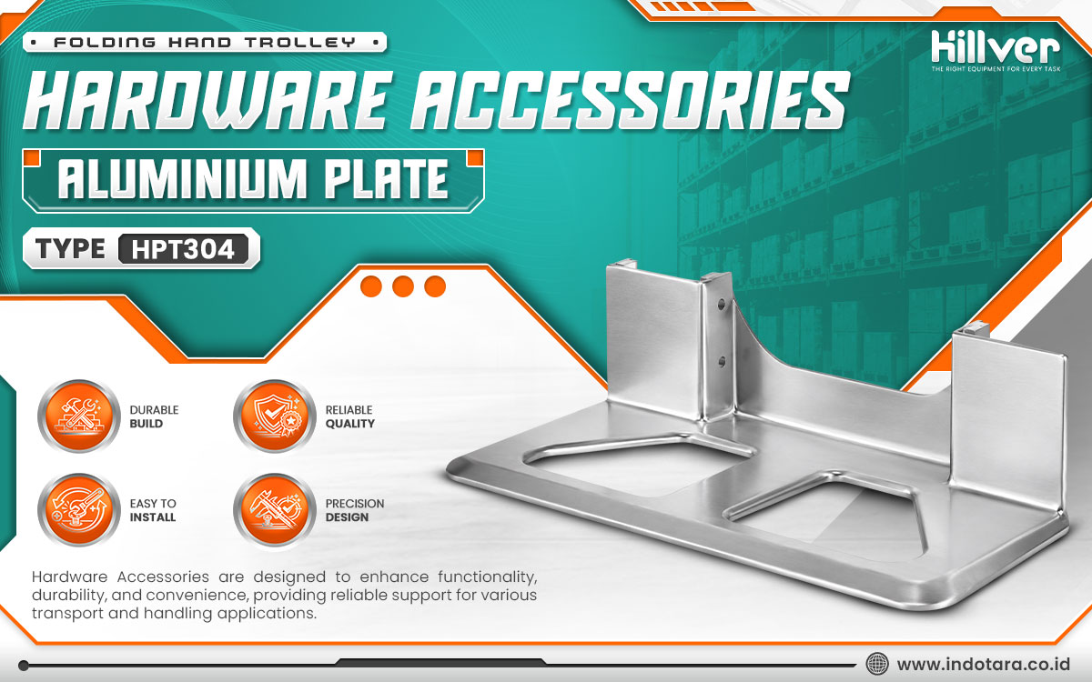Jual Hillver Folding Hand Trolley Hardware Accessories