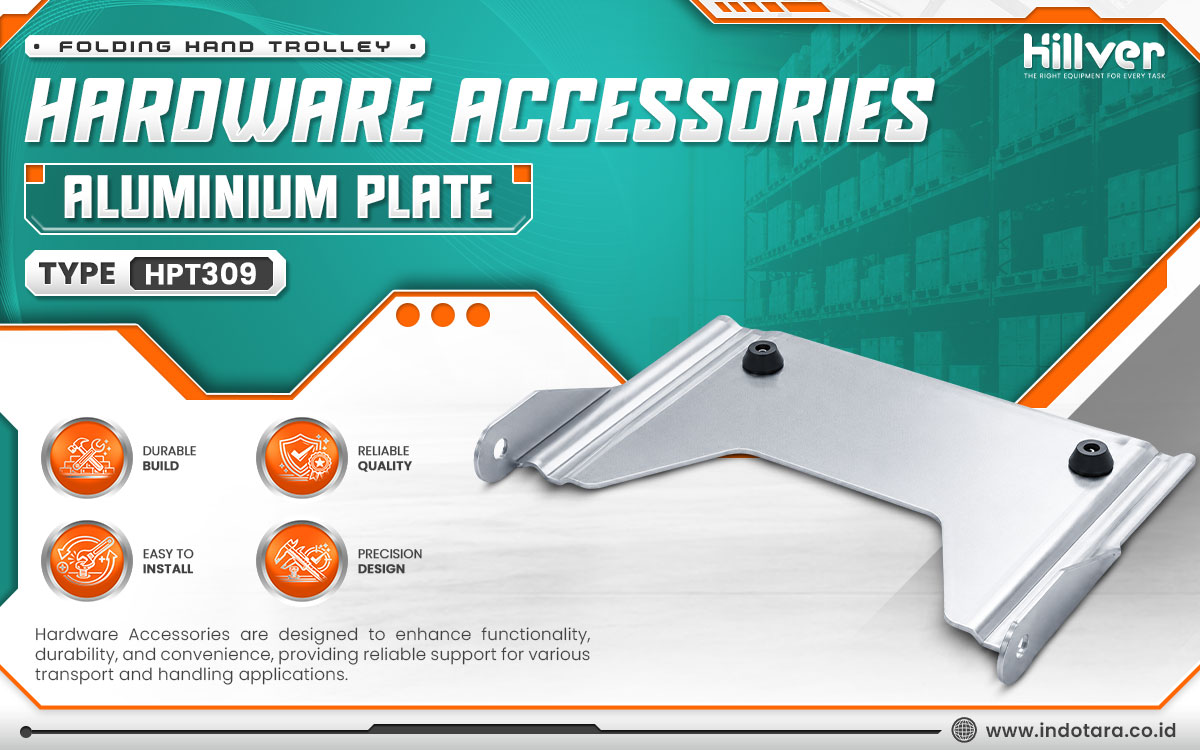 Jual Hillver Folding Hand Trolley Hardware Accessories