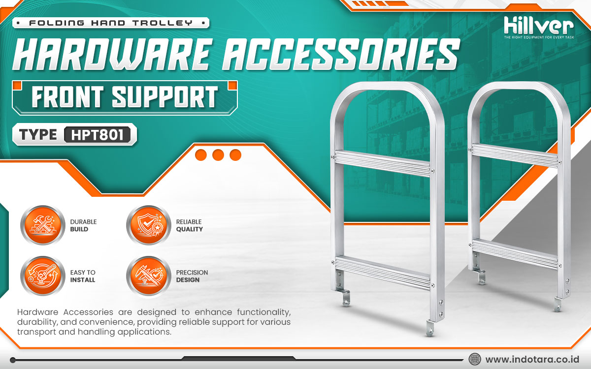 Jual Hillver Folding Hand Trolley Hardware Accessories