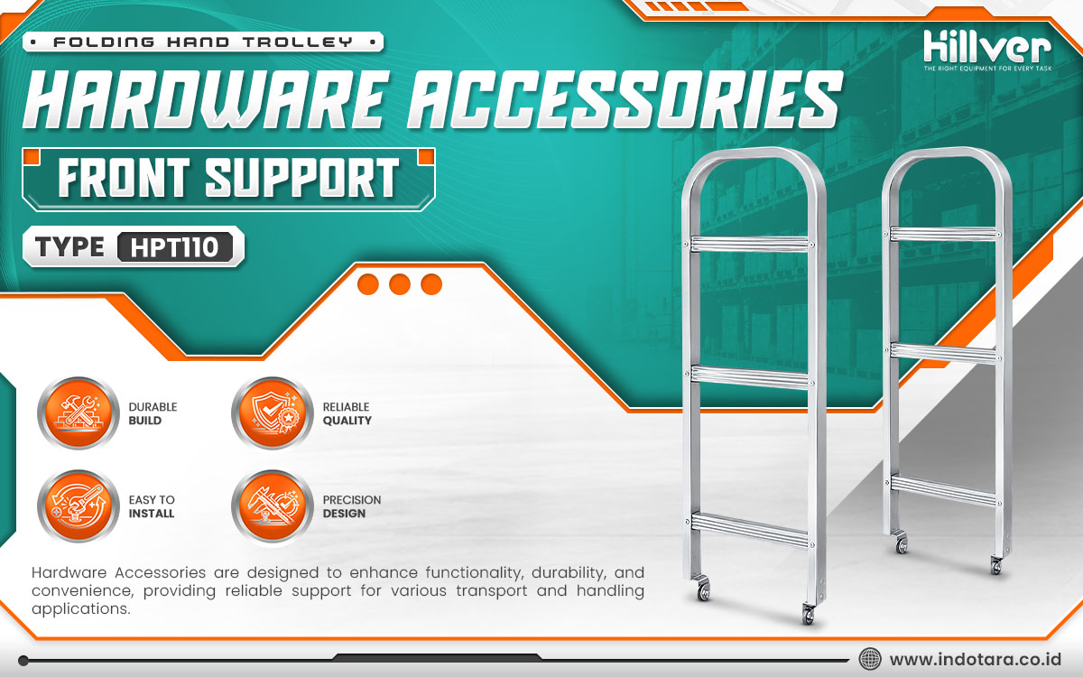 Jual Hillver Folding Hand Trolley Hardware Accessories