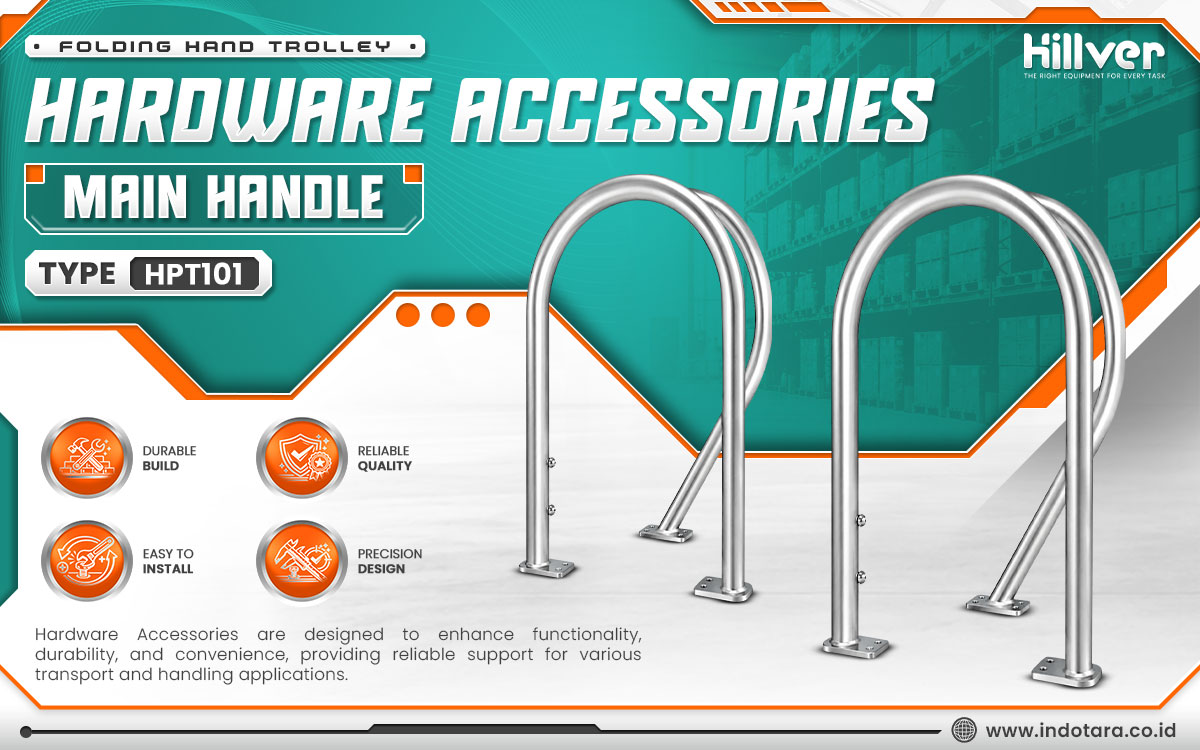 Jual Hillver Folding Hand Trolley Hardware Accessories