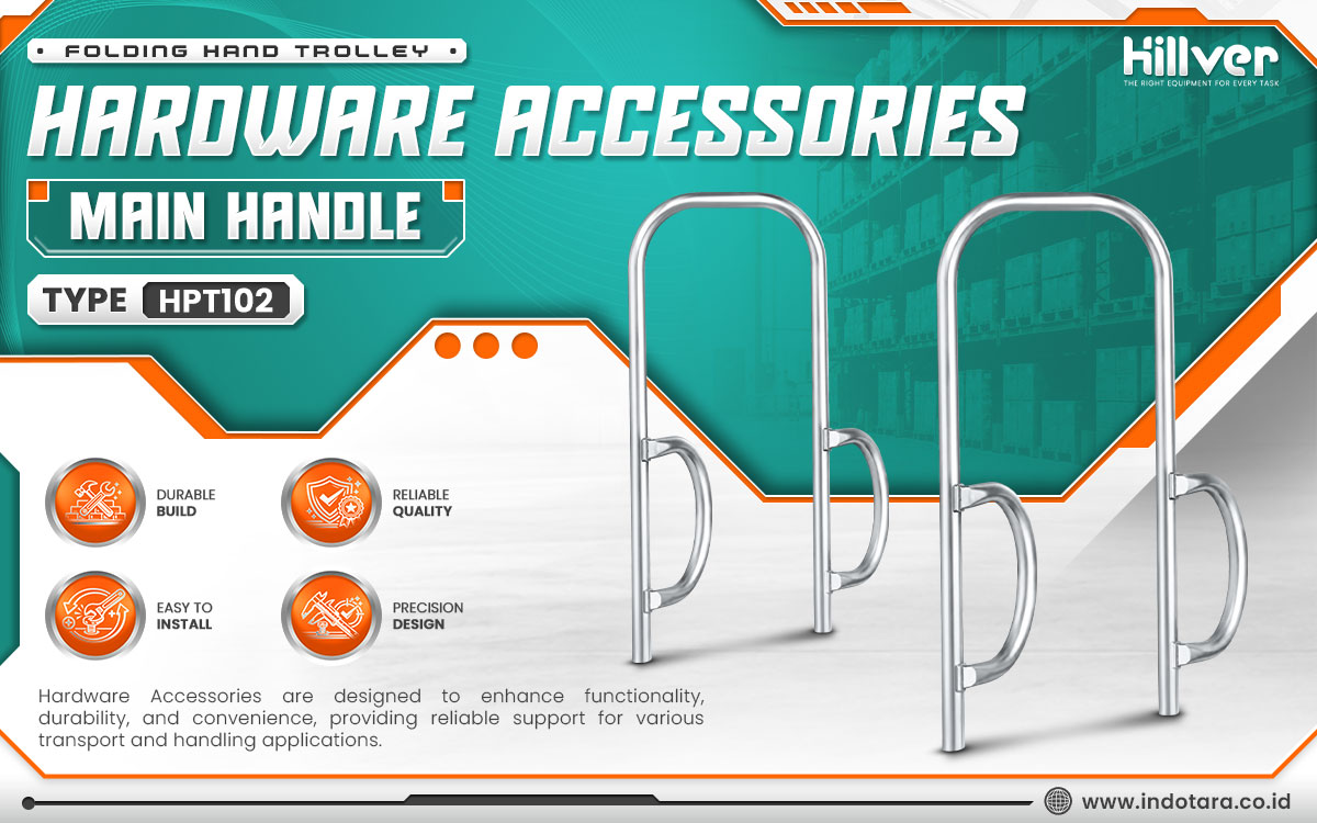Jual Hillver Folding Hand Trolley Hardware Accessories