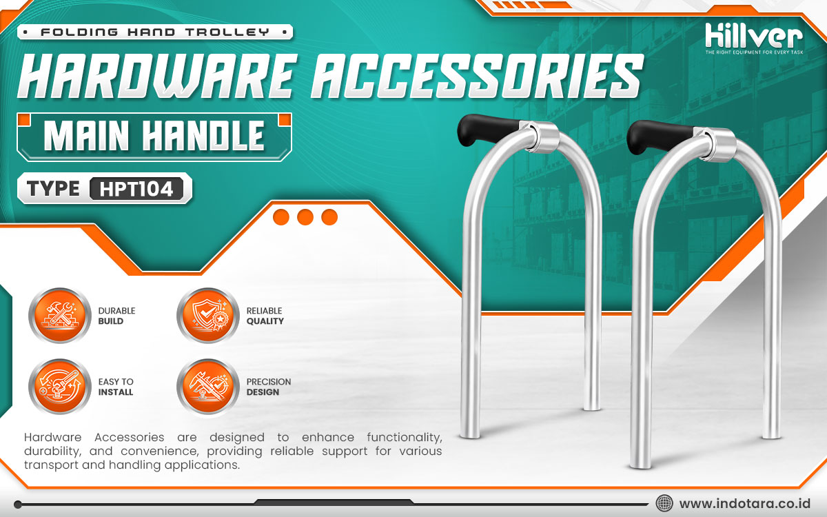 Jual Hillver Folding Hand Trolley Hardware Accessories