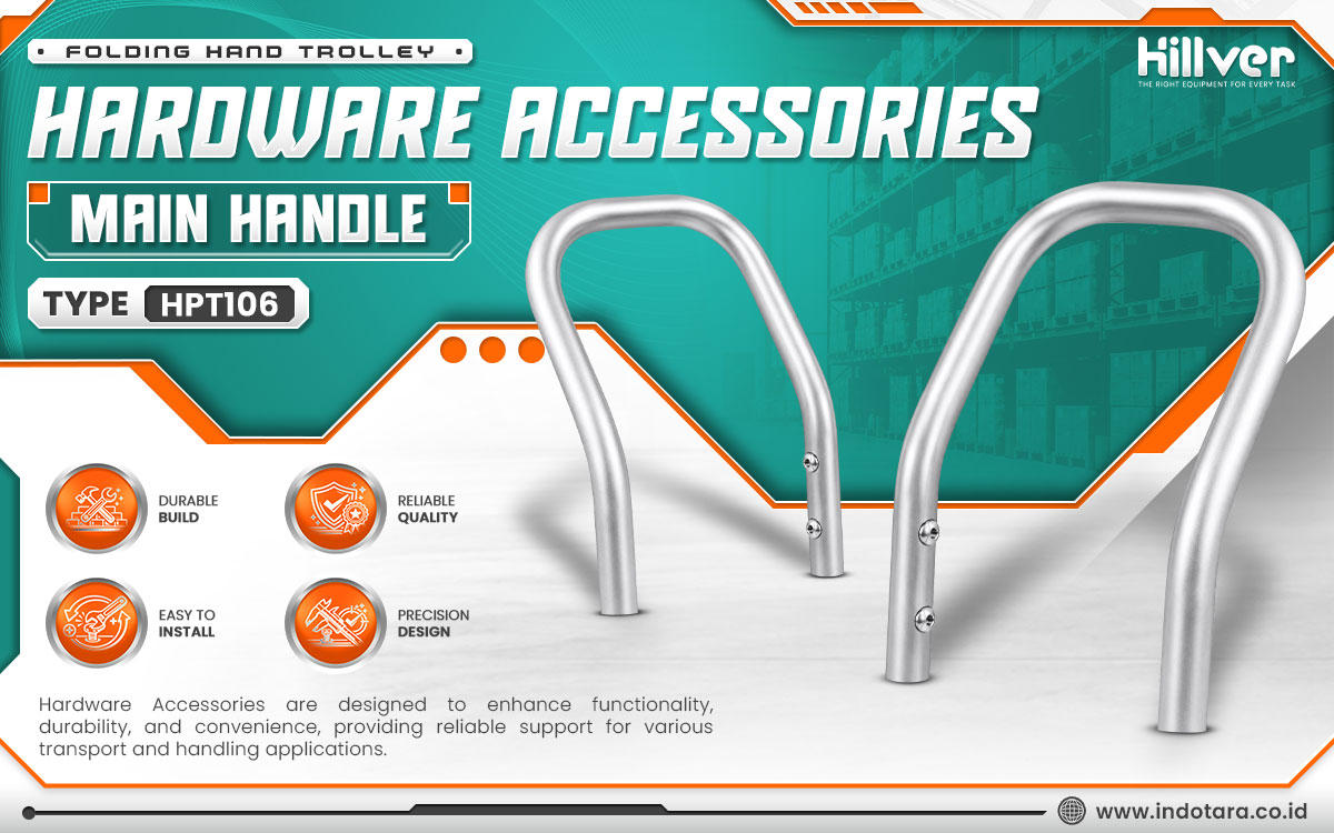 Jual Hillver Folding Hand Trolley Hardware Accessories
