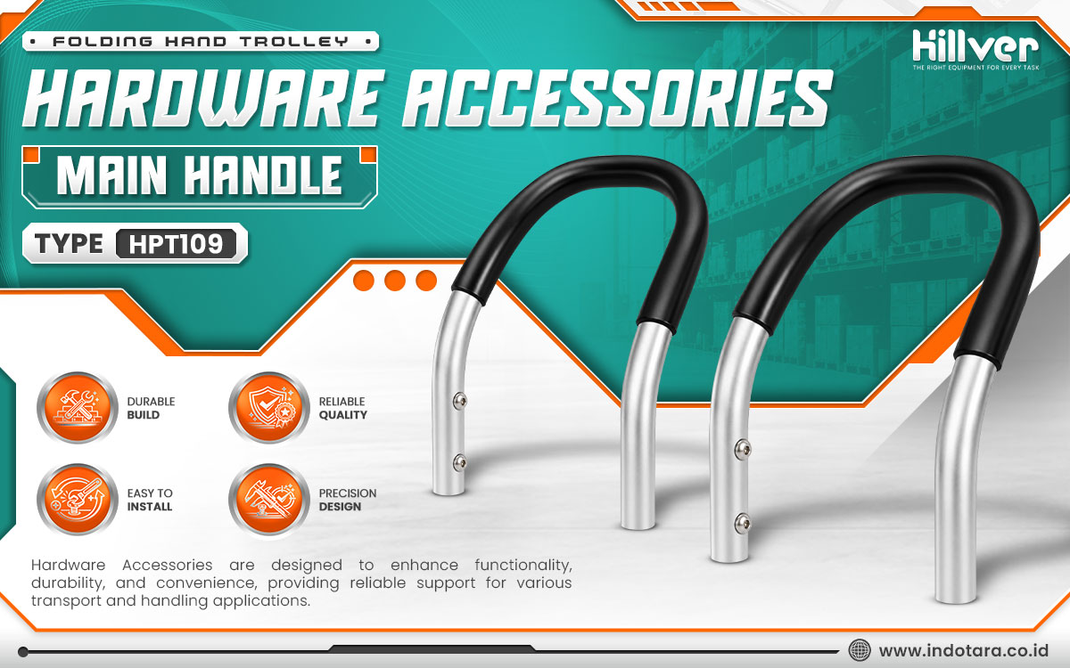 Jual Hillver Folding Hand Trolley Hardware Accessories