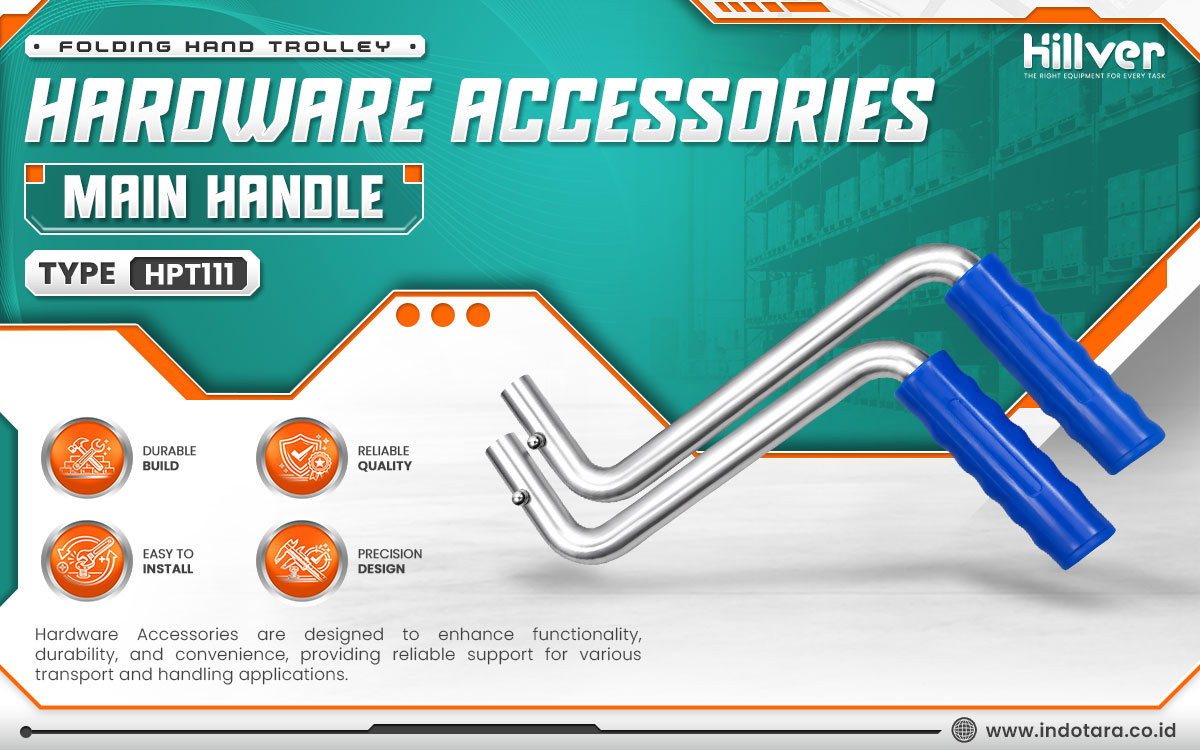 Jual Hillver Folding Hand Trolley Hardware Accessories