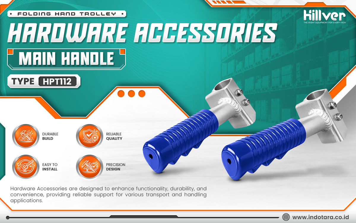 Jual Hillver Folding Hand Trolley Hardware Accessories