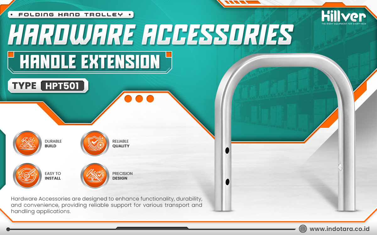 Jual Hillver Folding Hand Trolley Hardware Accessories