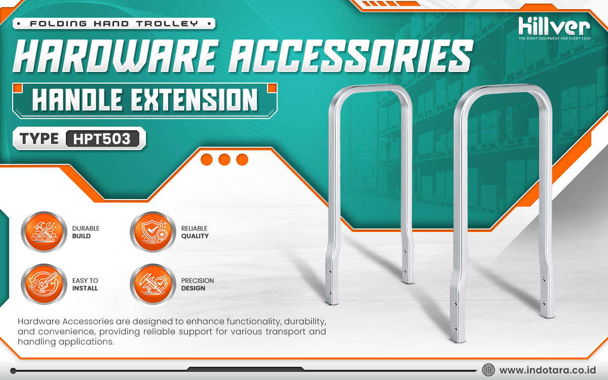 Jual Hillver Folding Hand Trolley Hardware Accessories