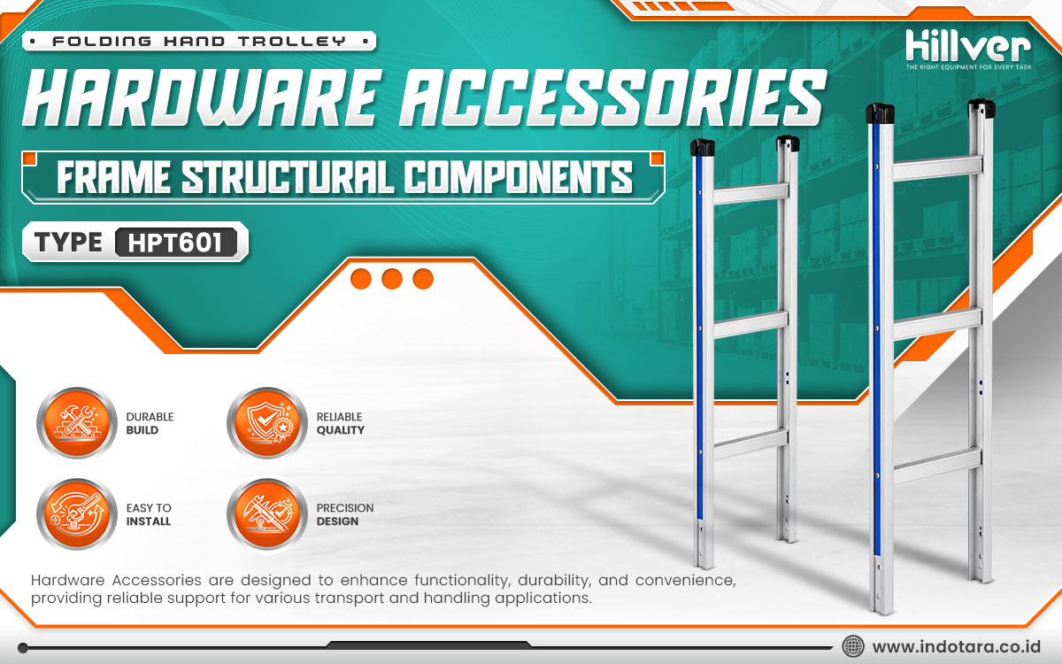 Jual Hillver Folding Hand Trolley Hardware Accessories