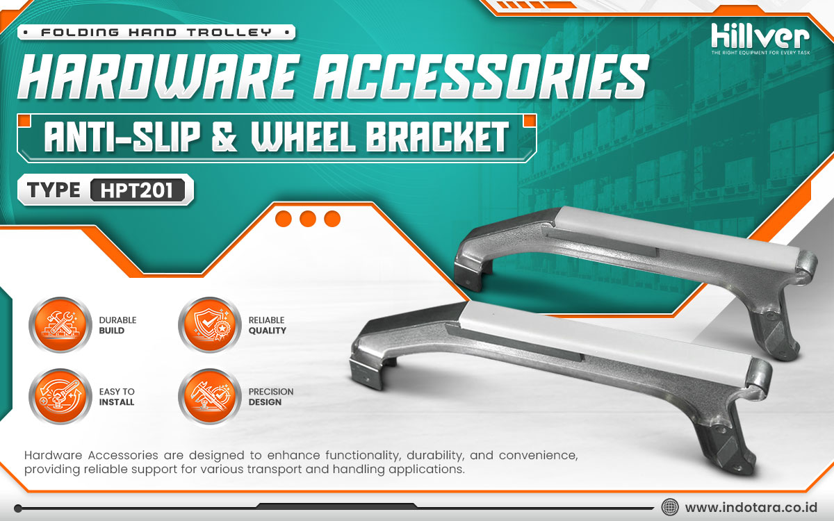 Jual Hillver Folding Hand Trolley Hardware Accessories