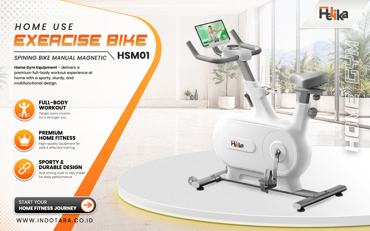 Helika Home Use Exercise Bike