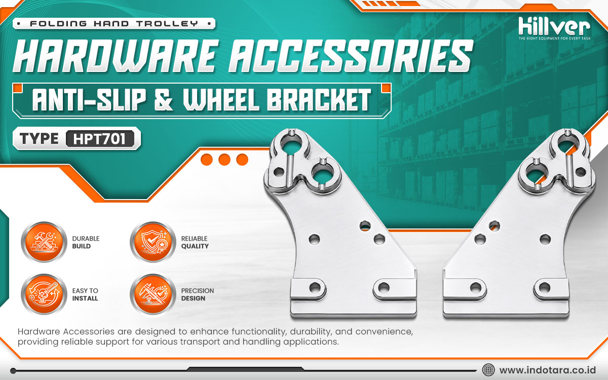 Jual Hillver Folding Hand Trolley Hardware Accessories