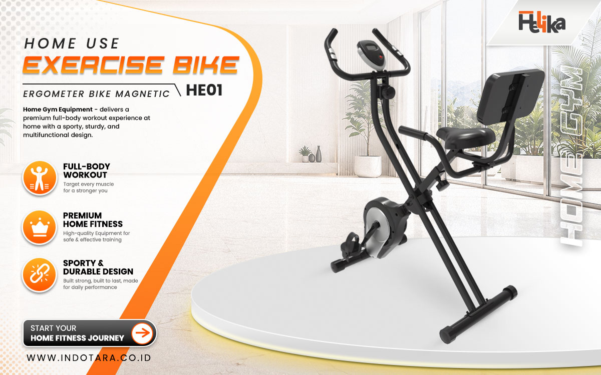 Helika Home Use Exercise Bike Helika Home Use Exercise Bike
