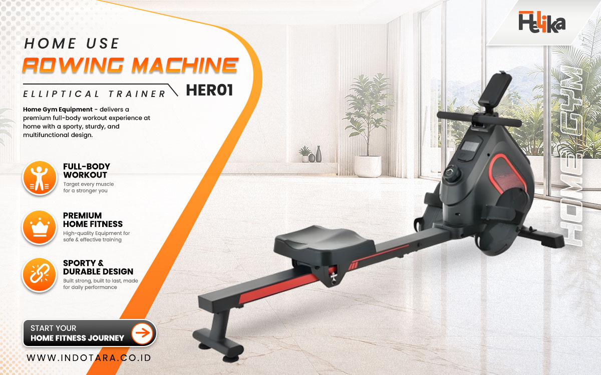 Helika Eliptical Rowing Manual Magnetic