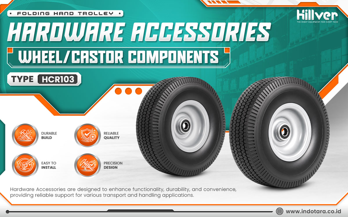 Jual Hillver Folding Hand Trolley Hardware Accessories