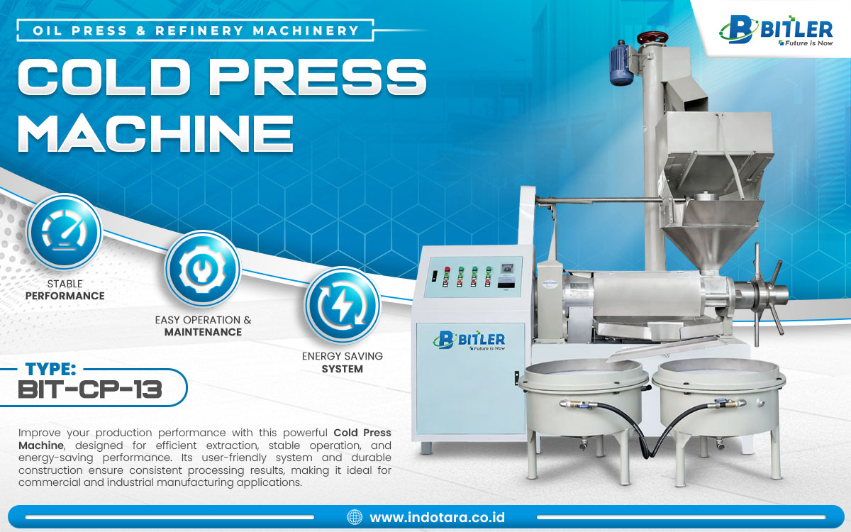 Jual Bitler Oil Press and Refinery Machinery
