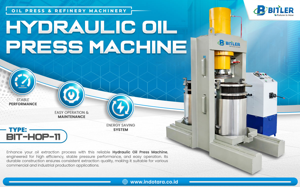 Jual Bitler Oil Press and Refinery Machinery