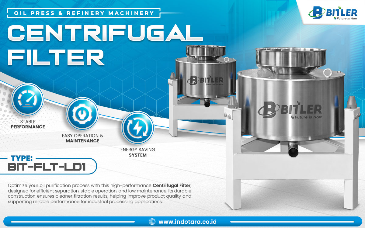 Jual Bitler Oil Press and Refinery Machinery