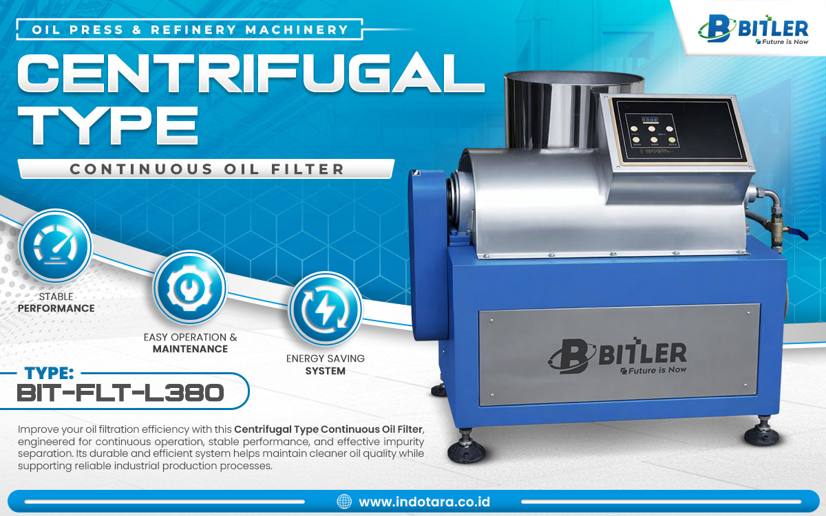 Jual Bitler Oil Press and Refinery Machinery