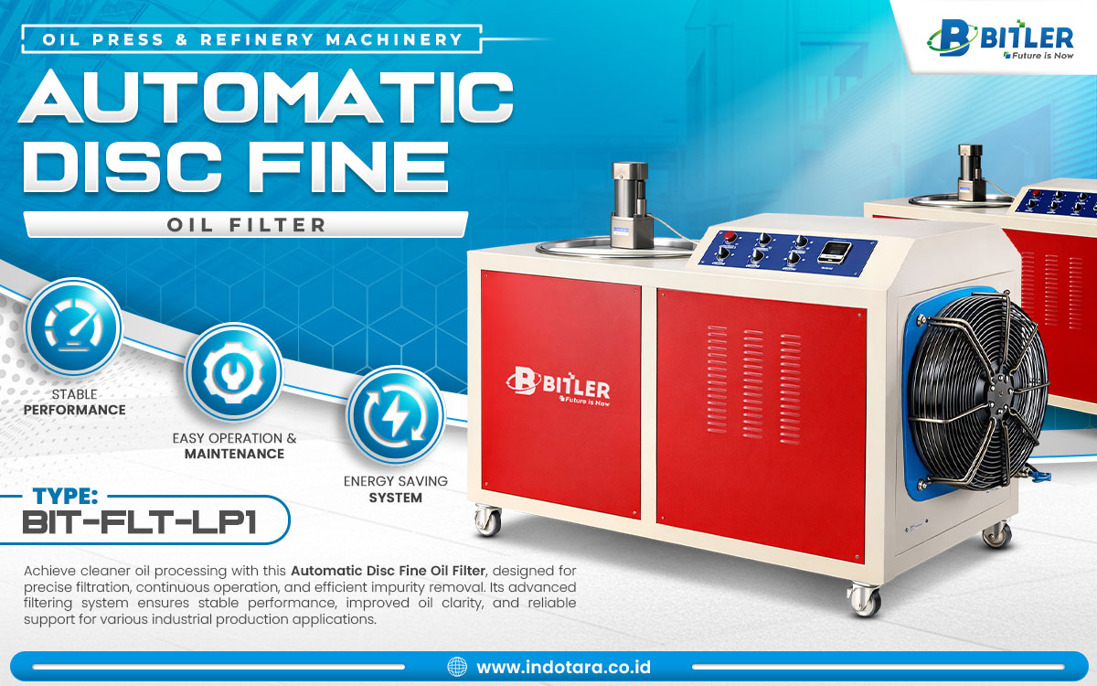 Jual Bitler Oil Press and Refinery Machinery
