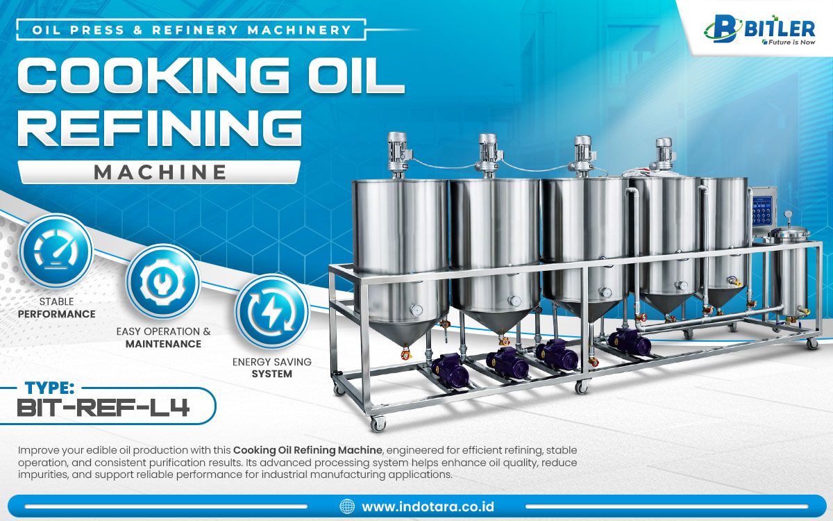 Jual Bitler Oil Press and Refinery Machinery