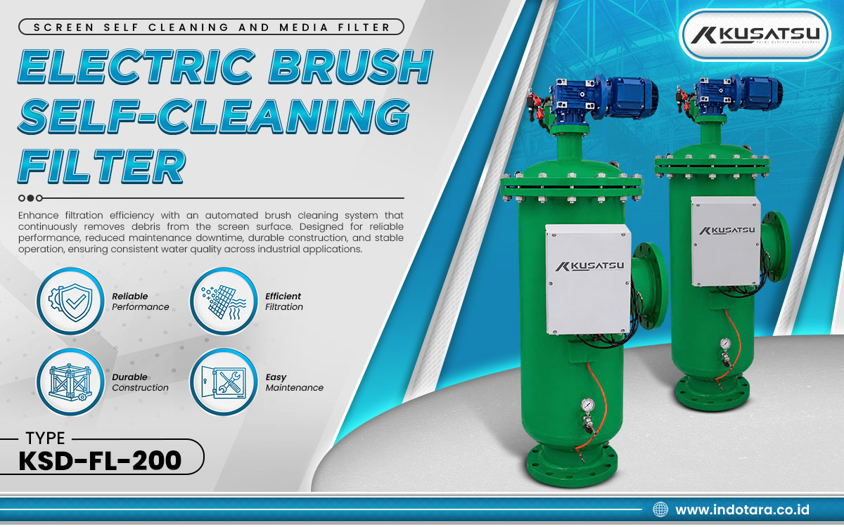 Kusatsu Screen Self Cleaning and Media Filter