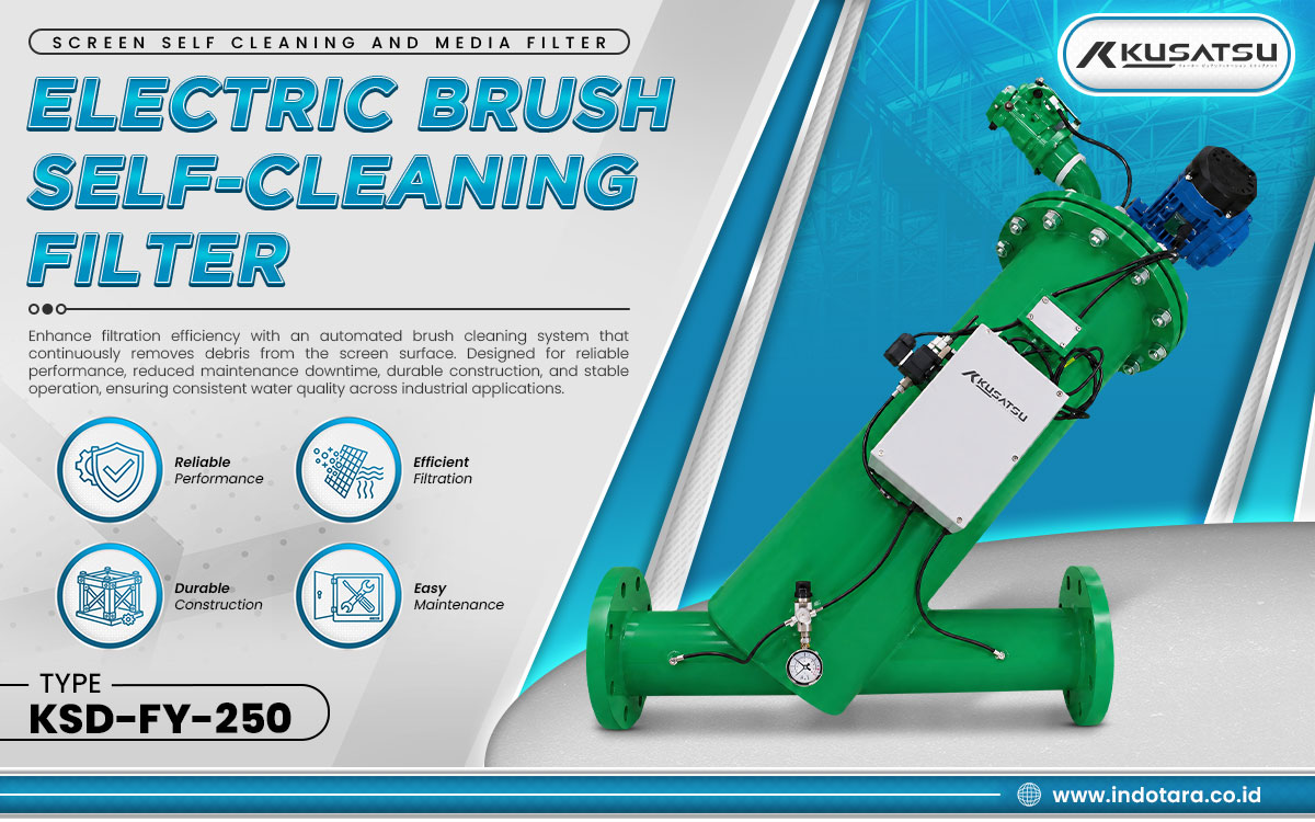 Kusatsu Screen Self Cleaning and Media Filter