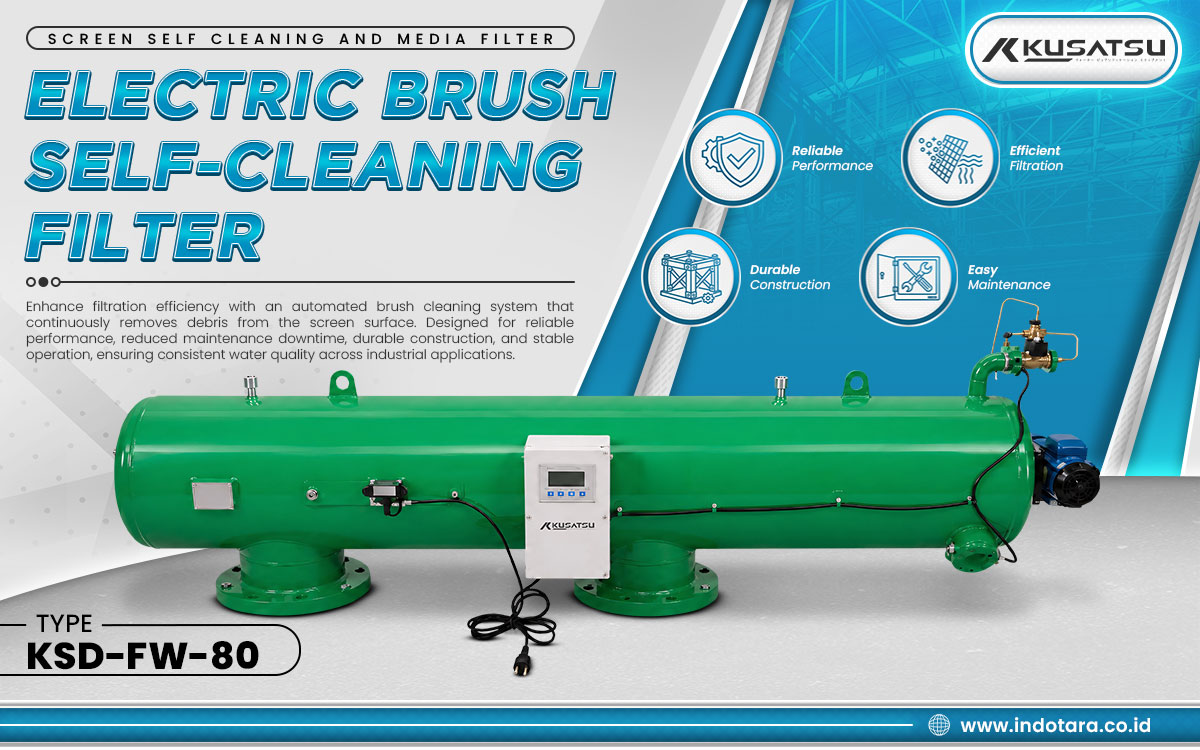 Kusatsu Screen Self Cleaning and Media Filter