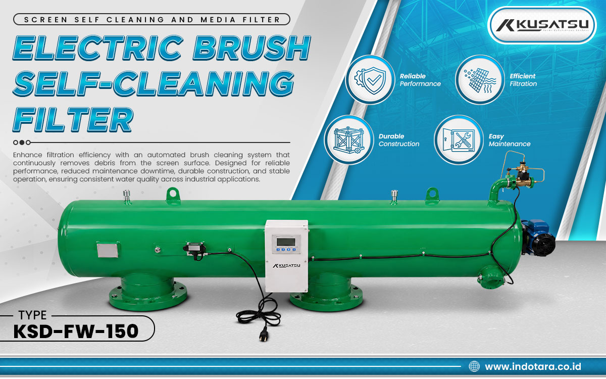 Kusatsu Screen Self Cleaning and Media Filter
