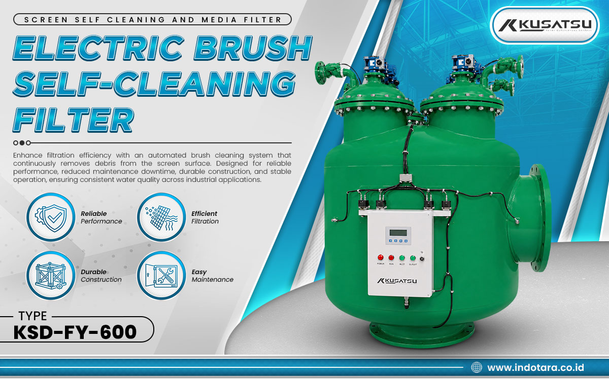 Kusatsu Screen Self Cleaning and Media Filter