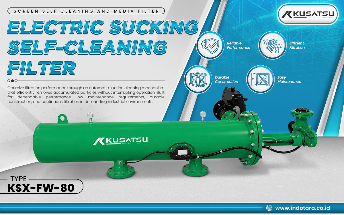Kusatsu Screen Self Cleaning and Media Filter