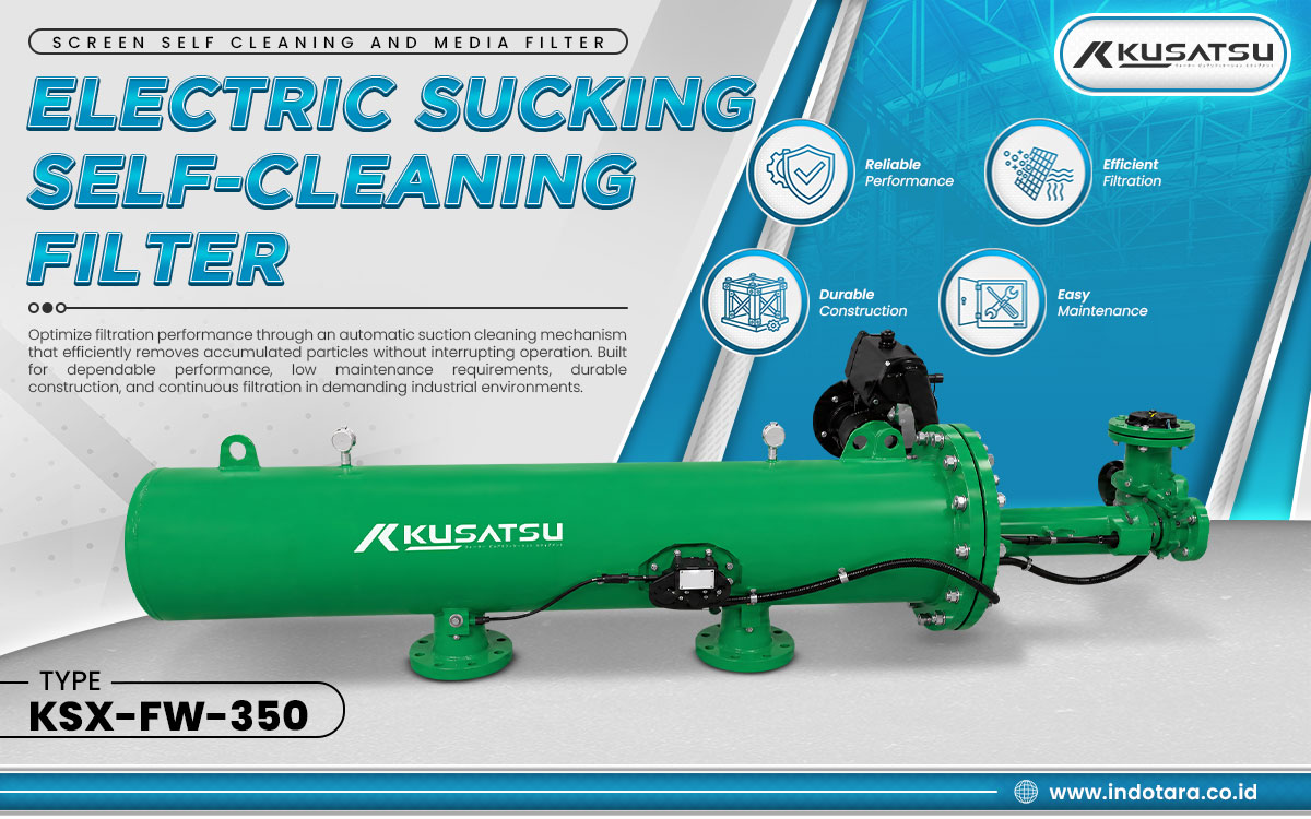 Kusatsu Screen Self Cleaning and Media Filter