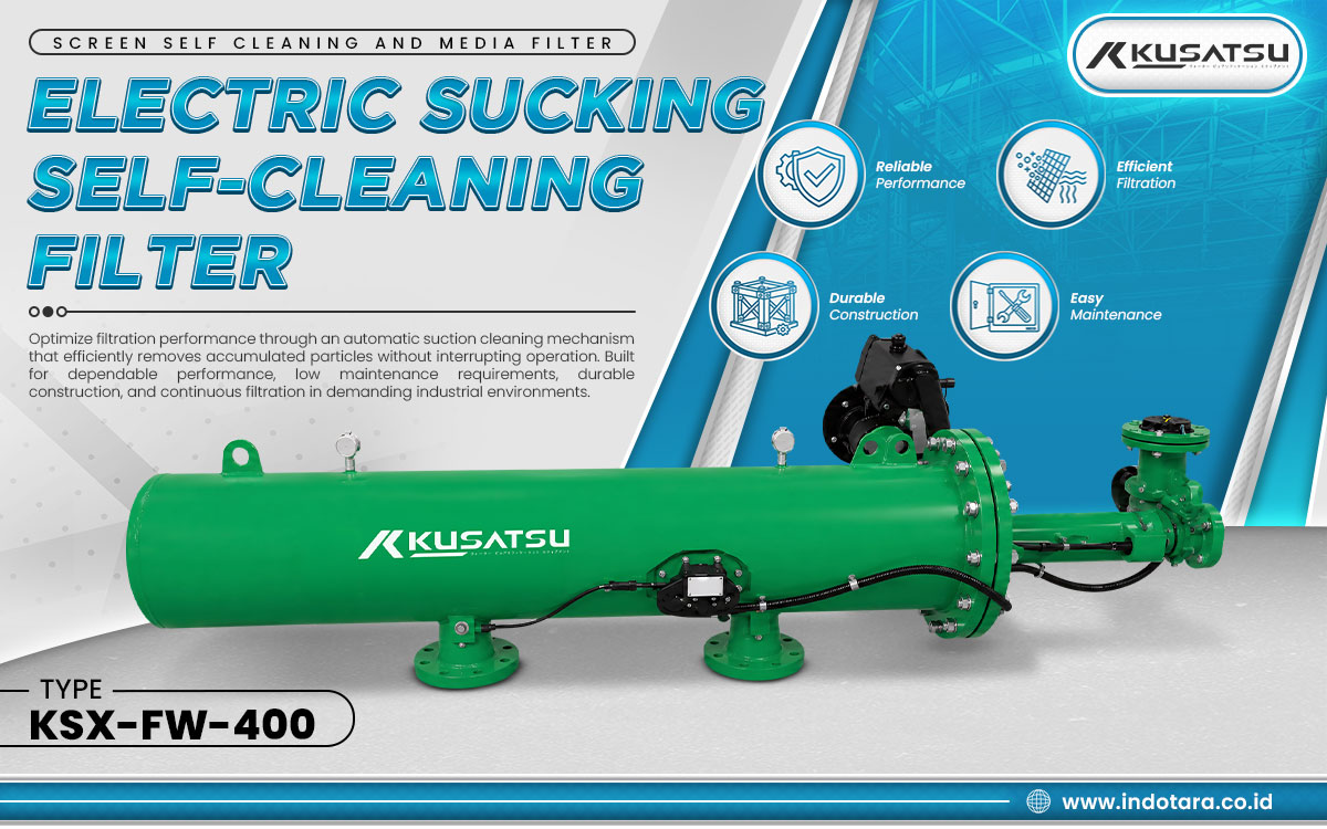 Kusatsu Screen Self Cleaning and Media Filter