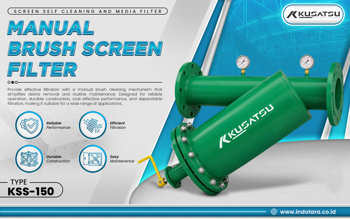 Kusatsu Screen Self Cleaning and Media Filter