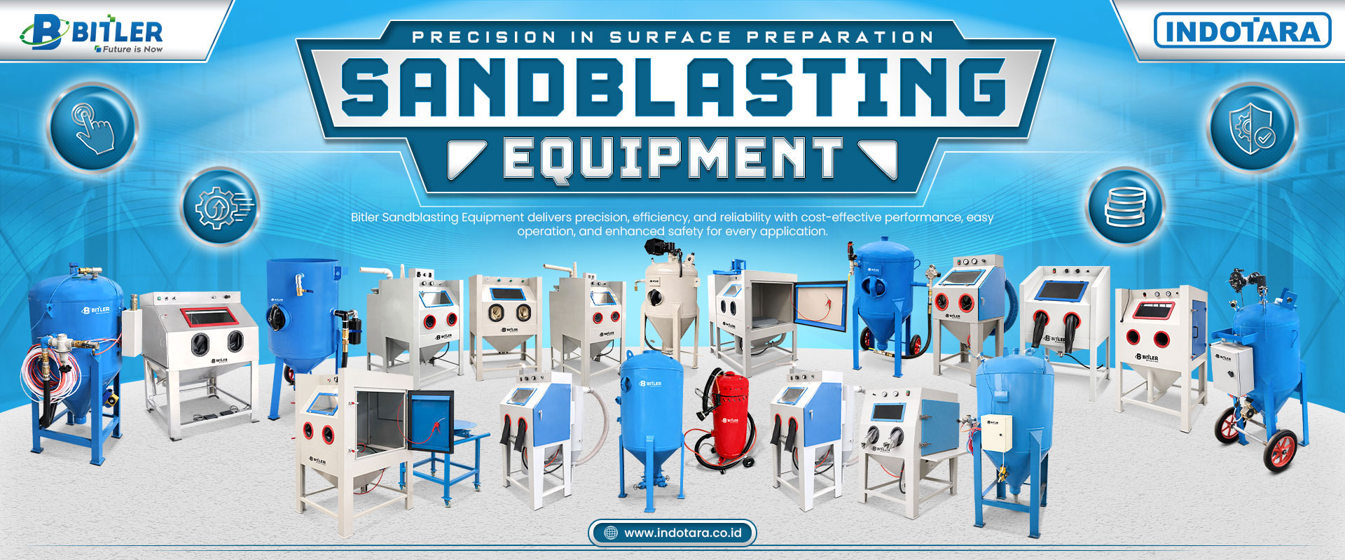 Jual Bitler Sandblasting Equipment