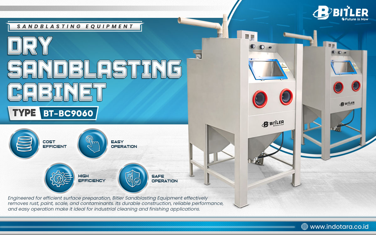 Jual Bitler Sandblasting Equipment