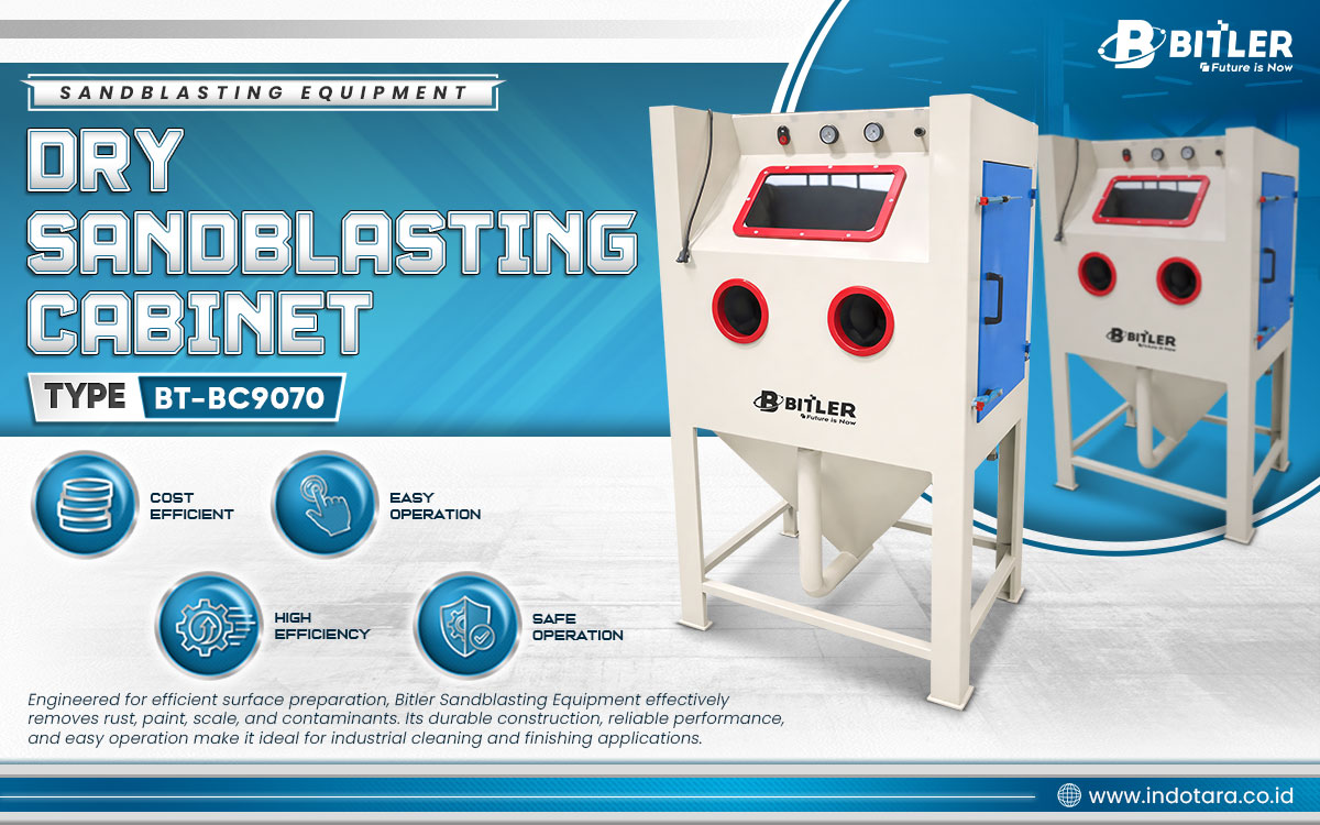 Jual Bitler Sandblasting Equipment
