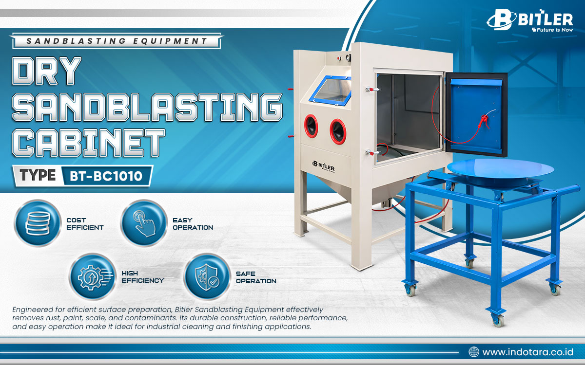 Jual Bitler Sandblasting Equipment