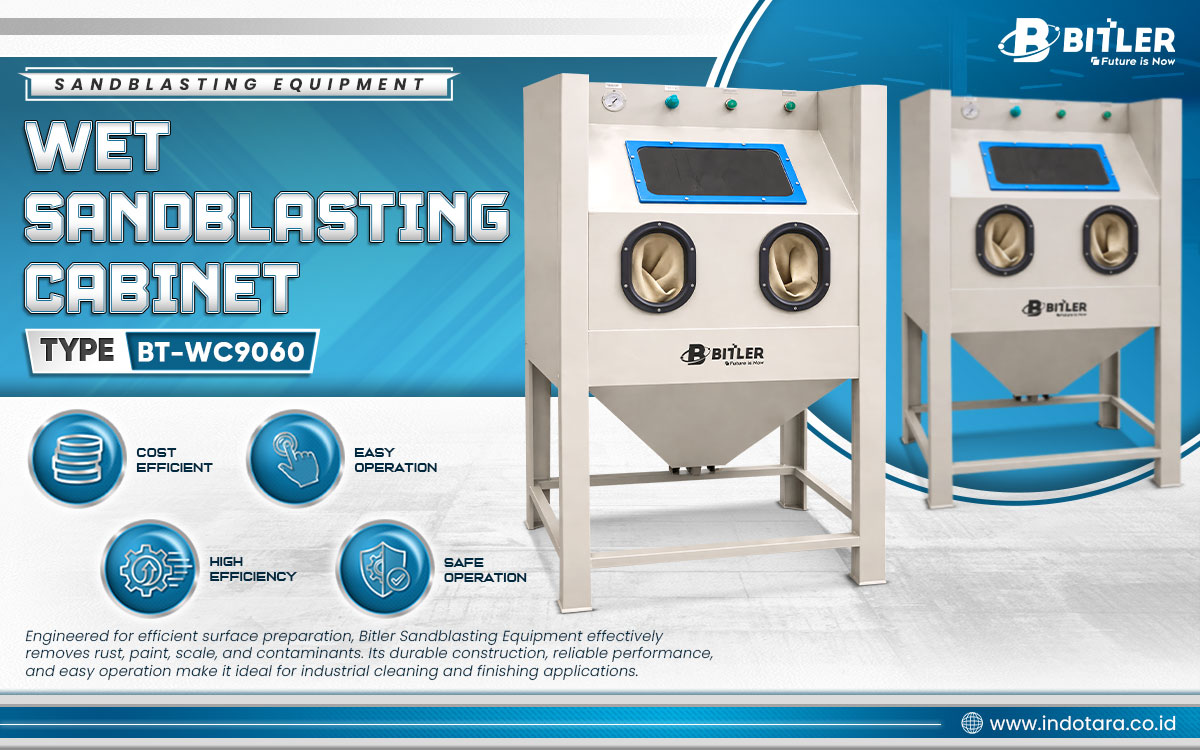 Jual Bitler Sandblasting Equipment