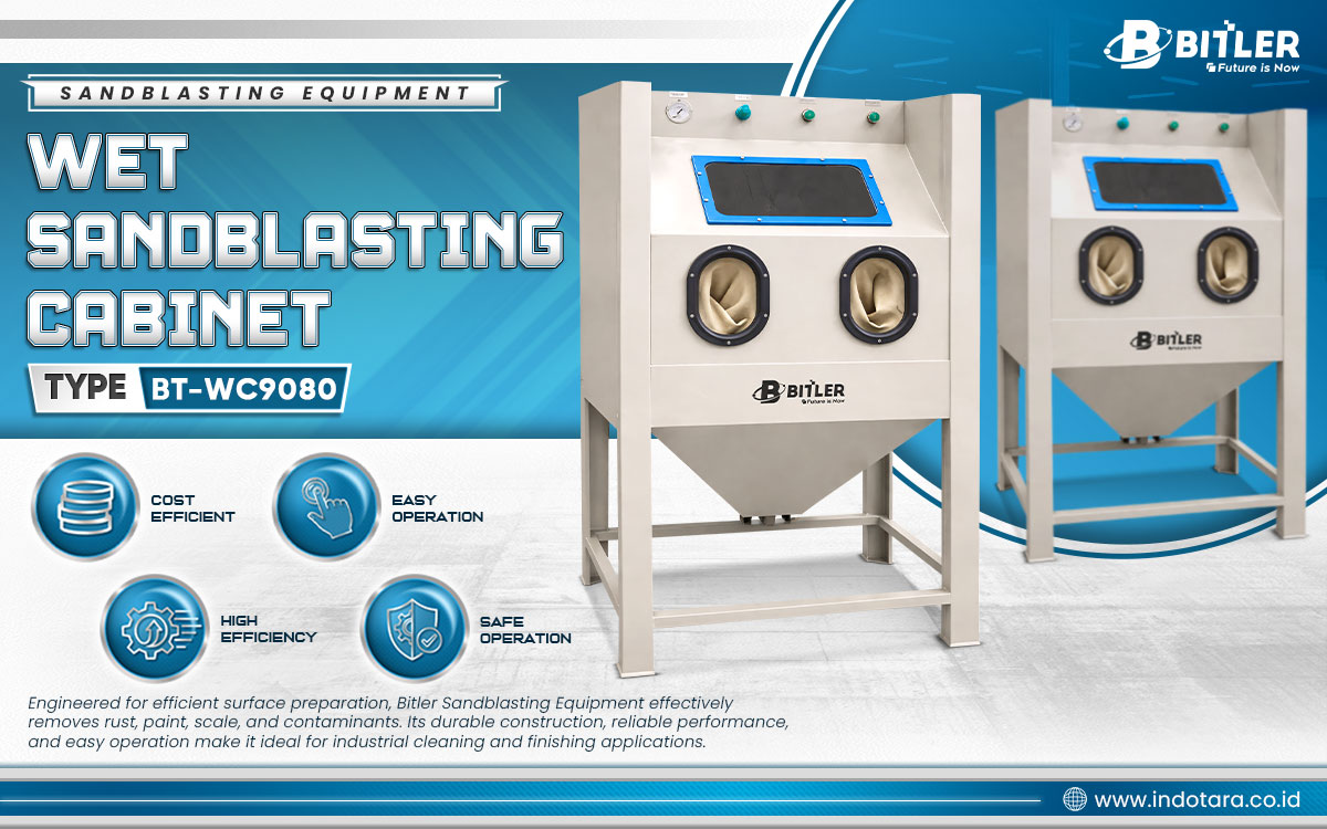 Jual Bitler Sandblasting Equipment