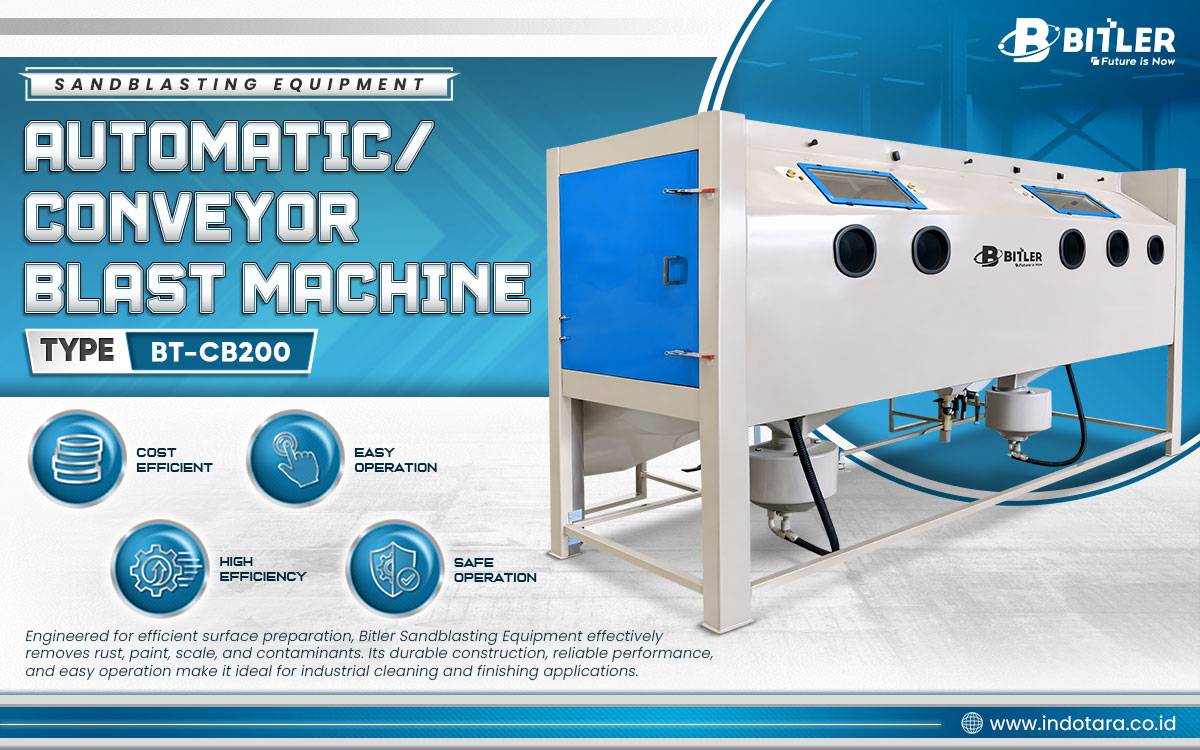 Jual Bitler Sandblasting Equipment
