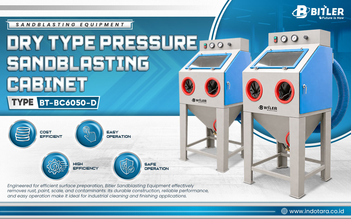 Jual Bitler Sandblasting Equipment