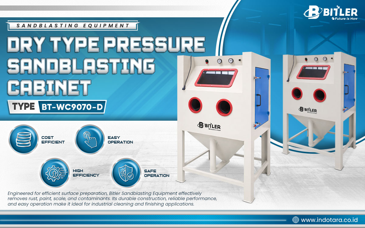 Jual Bitler Sandblasting Equipment