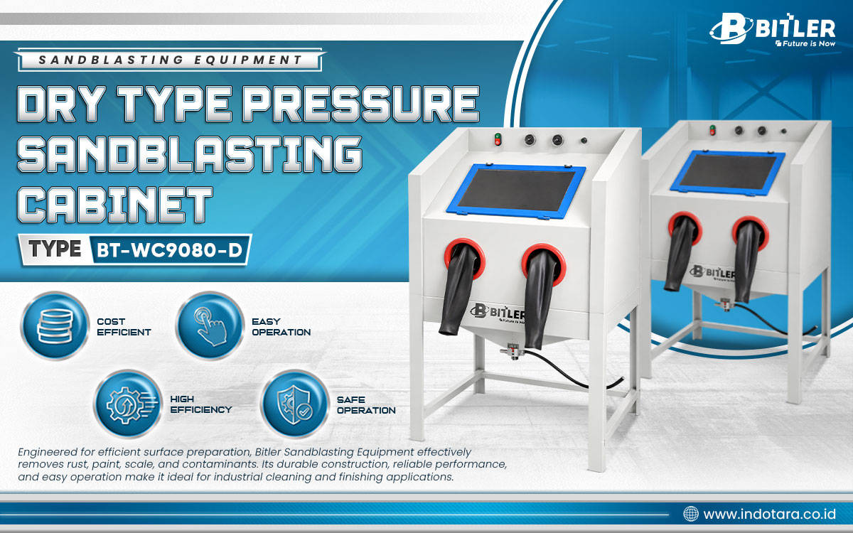 Jual Bitler Sandblasting Equipment
